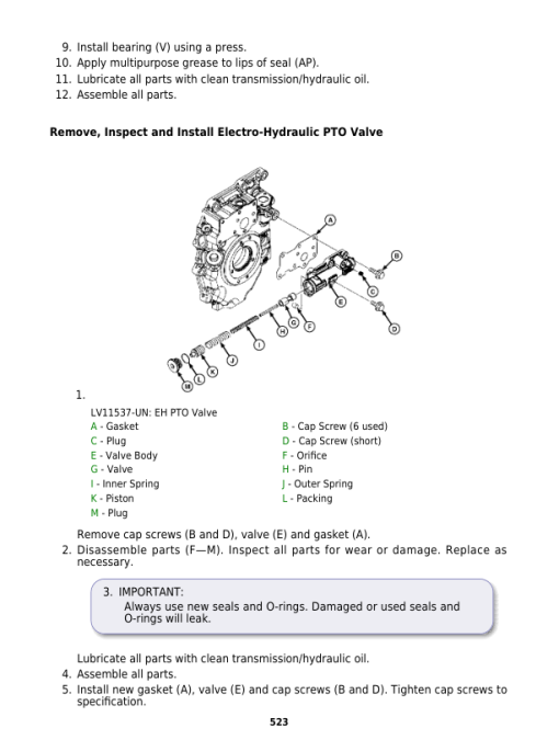 John Deere 5083E, 5093E, 5101E including Limited Models Manuals (S.N 344001-439999) - Image 4