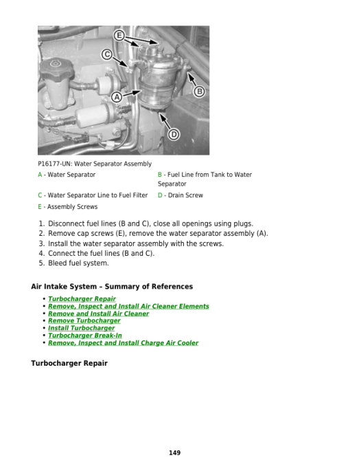 John Deere 5083E, 5093E Tractors Service Repair Manual (Turkey only) - Image 3