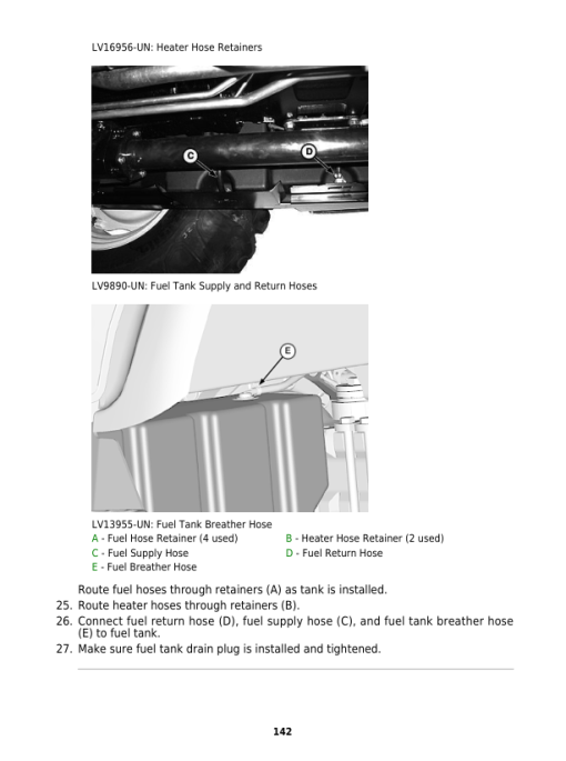 John Deere 5085E, 5100E (IT4) Tractors Service Repair Manual (TM128219 and TM128319) - Image 6