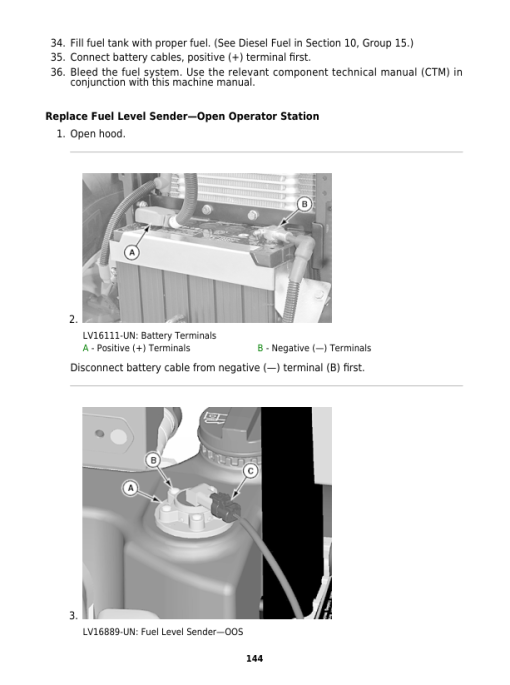 John Deere 5085E, 5100E (IT4) Tractors Service Repair Manual (TM128219 and TM128319) - Image 4