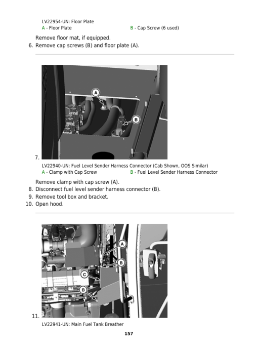 John Deere 5085M, 5100M, 5100MH, 5100ML, 5115M, 5115ML (FT4) Tractors Repair Manual - Image 4