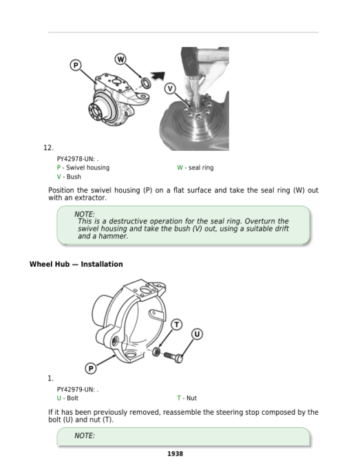 John Deere 5090GV, 5090GN, 5090GF, 5090GL Tractors Repair Manual (EU, MY17 -) - Image 6