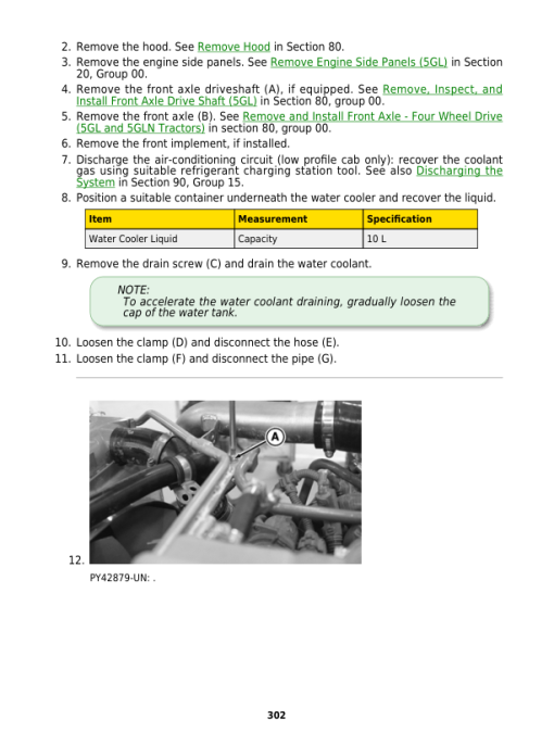 John Deere 5090GV, 5090GN, 5090GF, 5090GL Tractors Repair Manual (EU, MY17 -) - Image 3