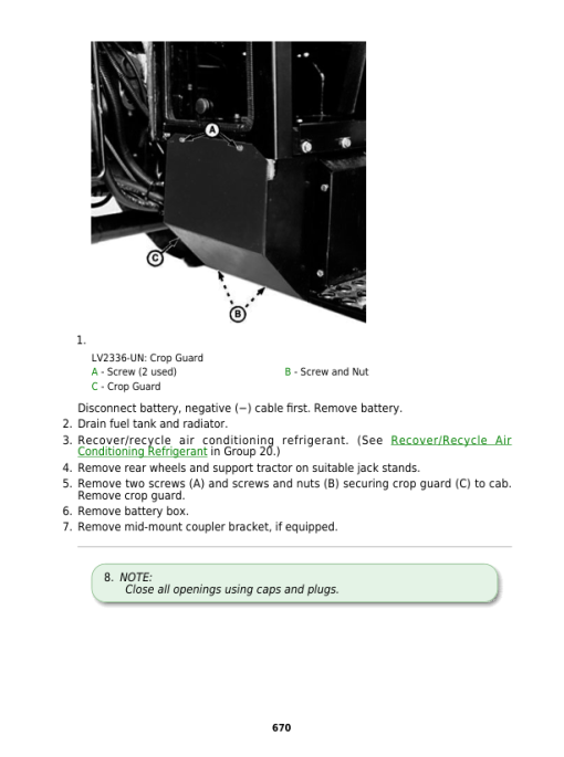 John Deere 5210, 5310, 5410, 5510 Tractors Service Repair Manual (TM1716) - Image 3