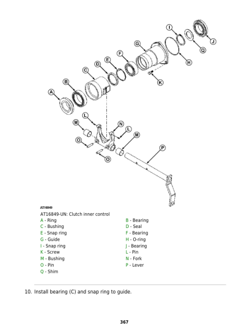 John Deere 5215F, 5215V, 5315F, 5315V, 5515F, 5515V, 5615F, 5615V Tractors Repair Manual - Image 6