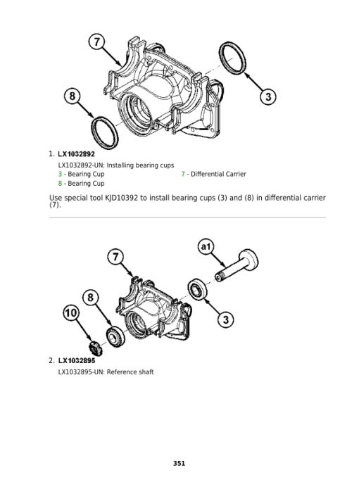 John Deere 5415, 5615, 5715 Tractors Repair Manual (TM606719 and TM609819) - Image 3