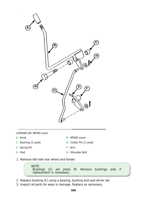 John Deere 5415, 5615, 5715 Tractors Repair Manual (TM606719 and TM609819) - Image 5