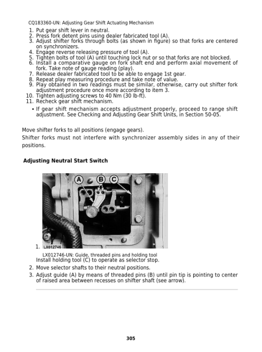 John Deere 6100J (-002167), 6110J (000001-599999), 6125J (-500001) Tractors Repair Manual - Image 6