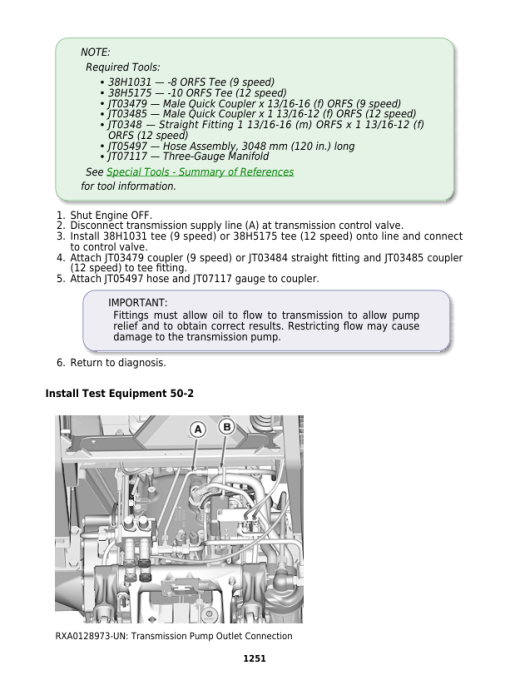 John Deere 6105D, 6115D, 6130D, 6140D Tractors Repair Manual - Image 5