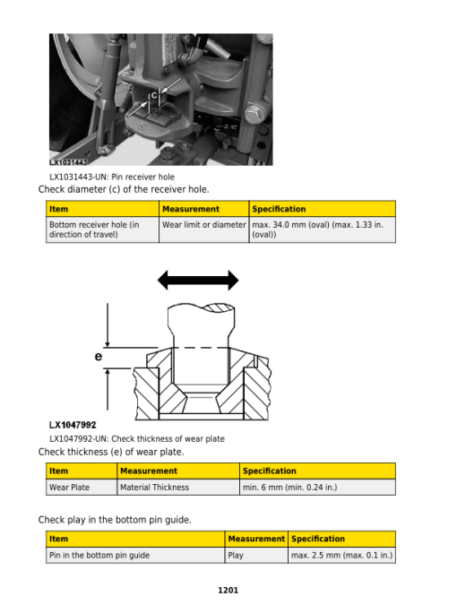 John Deere 6105M, 6115M, 6125M, 6130M, 6140M Tractors Repair Manual - Image 6