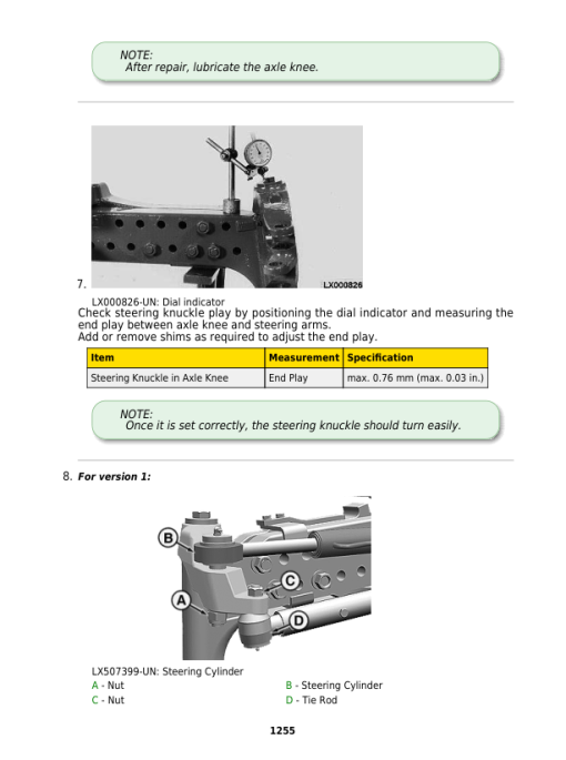 John Deere 6105M, 6115M, 6125M, 6130M, 6140M Tractors Repair Manual - Image 8