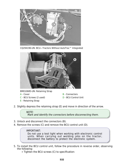 John Deere 6135J, 6150J, 6170J, 6190J, 6210J Tractors Repair Manual (SN before -599999) - Image 5