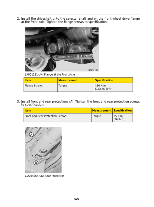 John Deere 6135J, 6150J, 6170J, 6190J, 6210J Tractors Repair Manual (SN before -599999) - Image 6