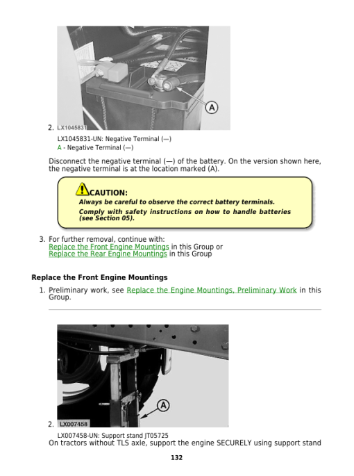 John Deere 6140R, 6150R, 6150RH, 6170R, 6190R, 6210R Tractors Service Repair Manual - Image 3