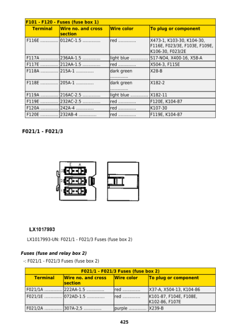 John Deere 6155J, 6155JH, 6425, 6425HC, 7425, 7425HC, 7525, 7525HC Tractors Repair Manual (Mexico Only) - Image 6