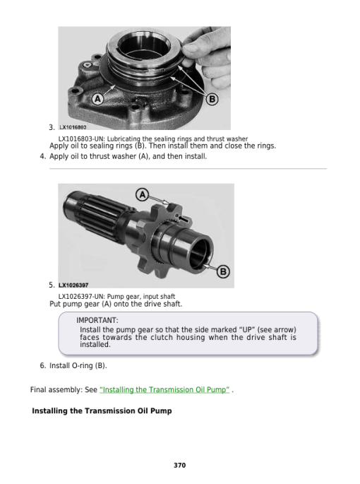 John Deere 6215, 6415, 6615, 6715 Tractors Service Repair Manual (North America _ (TM4648 and TM4649) - Image 4