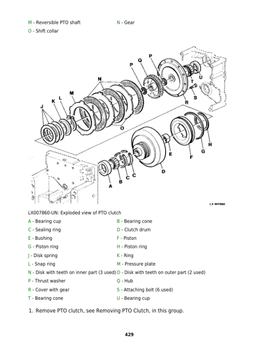 John Deere 6415 Classic, 6615 Classic, 6110E, 6125E Tractors Repair Manual - Image 6