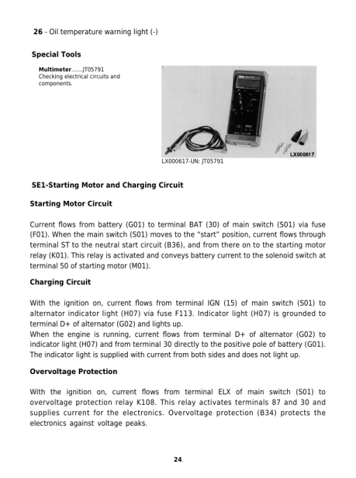 John Deere 6800, 6900, SE 6100 Tractors Service Repair Manual (TM4487 and TM4516) - Image 6