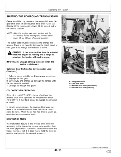 John Deere 6810, 6910, 6910S Tractors Service Repair Manual (TM4566) - Image 3