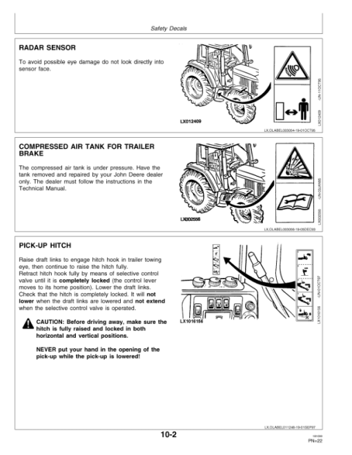 John Deere 6810, 6910, 6910S Tractors Service Repair Manual (TM4566) - Image 4