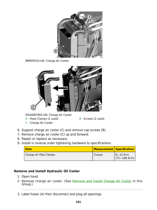 John Deere 7200J, 7215J, 7230J Tractors Service Repair Manual (TM805019 and TM805119) - Image 4