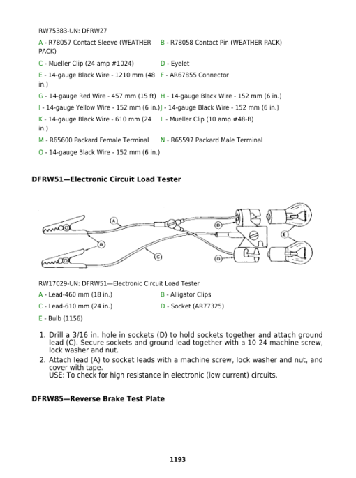 John Deere 7210, 7410, 7510 Tractors Service Repair Manual (TM1653 and TM1654) - Image 5