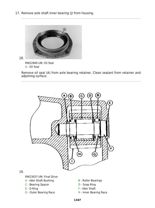 John Deere 7220, 7320, 7420, 7420 (Hi-Crop), 7520 (Two-Wheel Drive) Tractors Repair Manual (SN POXXXXX) - Image 4