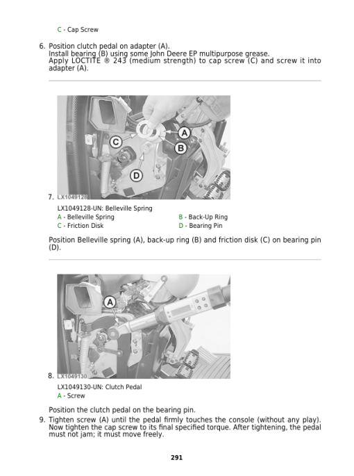 John Deere 7330 Premium Tractor Service Repair Manual (TM400019 and TM400219) - Image 4