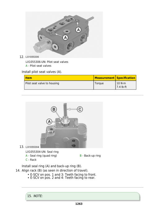 John Deere 7330 Premium Tractor Service Repair Manual (TM400019 and TM400219) - Image 5