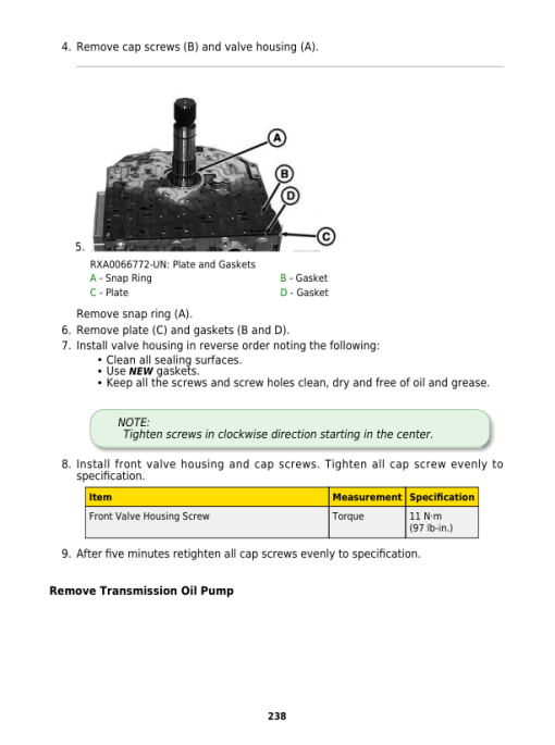 John Deere 7715, 7815 Tractors Service Repair Manual (TM2190 and TM2516) - Image 4