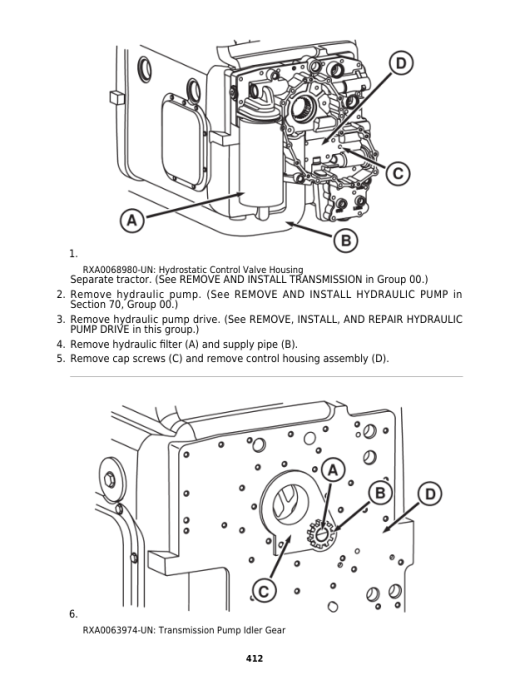 John Deere 7720, 7820, 7920 Tractors Service Repair Manual (TM2025 and TM2080) - Image 5