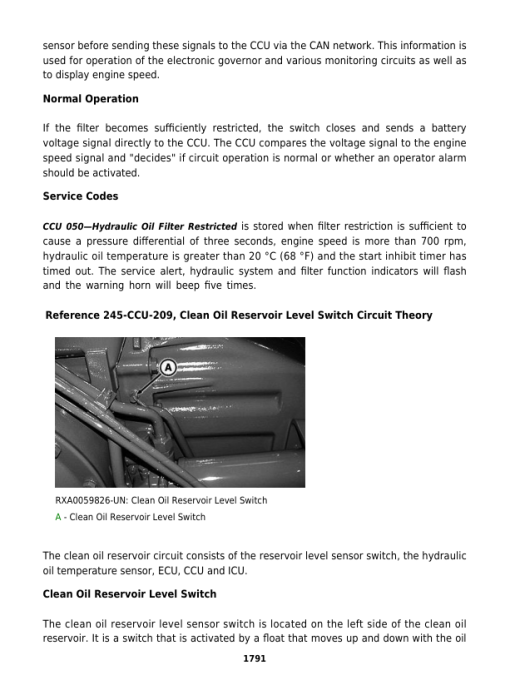 John Deere 8120, 8220, 8320, 8420, 8520 Tractors Repair Manual (TM1970 and TM1980) - Image 3