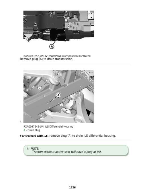 John Deere 8130, 8230, 8330, 8430, 8530 Tractors Repair Manual (TM2270 and TM2280) - Image 6