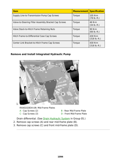 John Deere 8310RT, 8335RT, 8360RT Tractors Repair Manual (SN 902501-912000) - Image 3