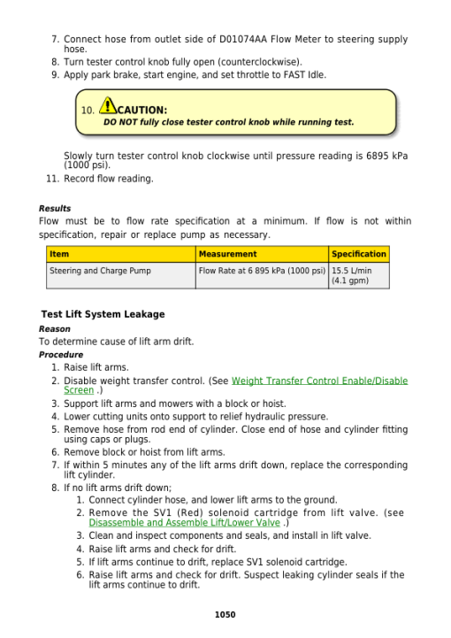 John Deere 9009A Terraincut Mower Repair Manual (TM137719) (S.N. 010001 - ) - Image 4