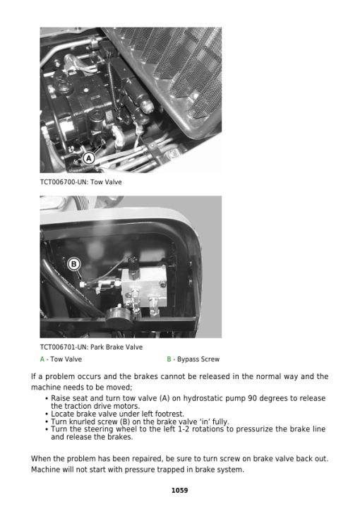 John Deere 9009A Terraincut Mower Repair Manual (TM137719) (S.N. 010001 - ) - Image 5