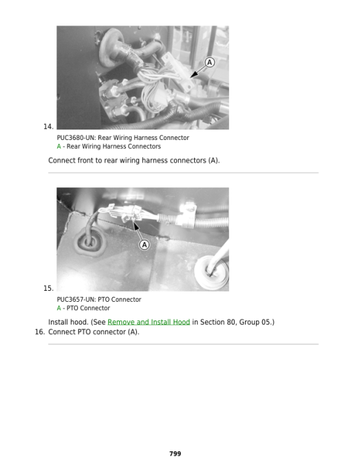 John Deere 904, 1054, 1204, 1354, 1404 Tractors Repair Manual (Asia) - Image 3