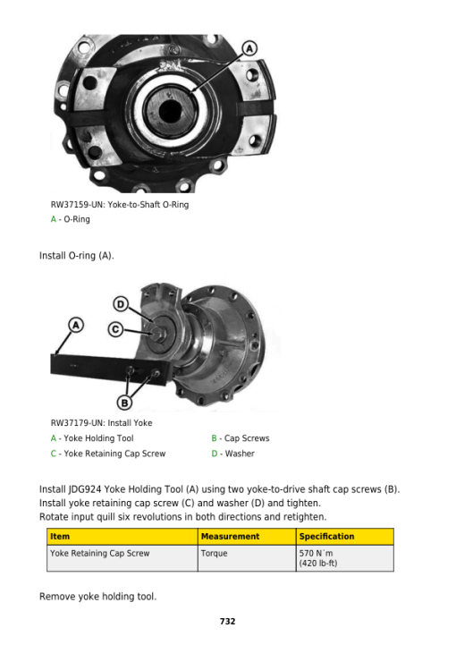 John Deere 9300T, 9400T Tractors Technical Repair Manual - Image 7