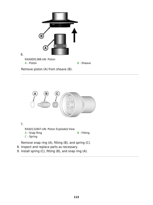 John Deere 9430T, 9530T, 9630T Tractors Repair Manual (TM2268 and TM2269) - Image 3