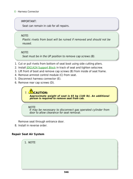 John Deere 9430T, 9530T, 9630T Tractors Repair Manual (TM2268 and TM2269) - Image 6