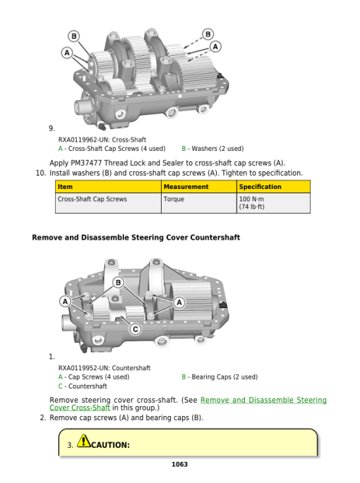 John Deere 9470RT, 9520RT, 9570RT, 9RT Tractors Repair Manual - Image 4