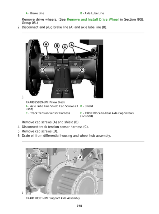 John Deere 9470RT, 9520RT, 9570RT, 9RT Tractors Repair Manual - Image 3