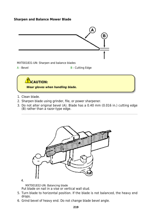 John Deere S240 Riding Lawn Tractor Repair Manual (SN 010001 - ) (TM134619) - Image 3