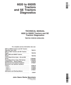 Repair Manual, Service Manual, Workshop Manual