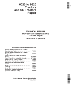 Repair Manual, Service Manual, Workshop Manual