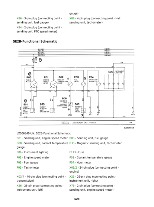 John Deere SE 6200, SE 6300, SE 6400 Tractors Service Repair Manual (TM4487 and TM4493) - Image 3