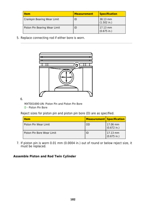 John Deere X115R, X135R, X155R, 92H, 107H Lawn Tractors Repair Manual (TM113419) - Image 2