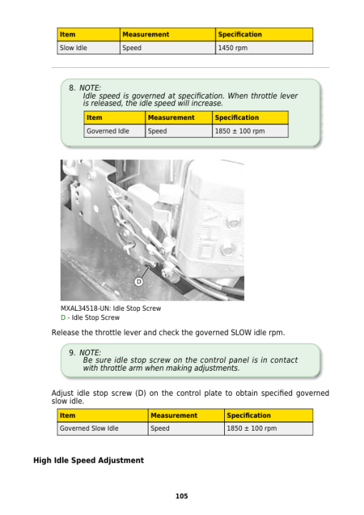 John Deere X300, X304, X310, X320, X324, X340, X360 Lawn Tractors Repair Manual (TM2308) - Image 3