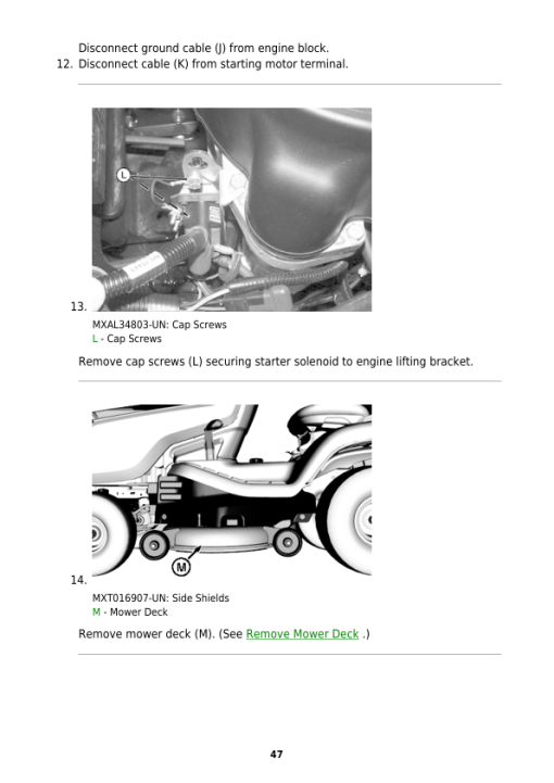 John Deere X350R Lawn Tractors (S.N. 010001-) Repair Manual (TM138219) - Image 2