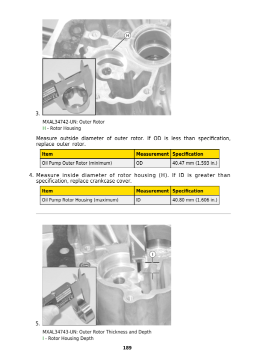 John Deere X500, X520, X530, X534, X540 Lawn Tractors Repair Manual (TM2309) - Image 3